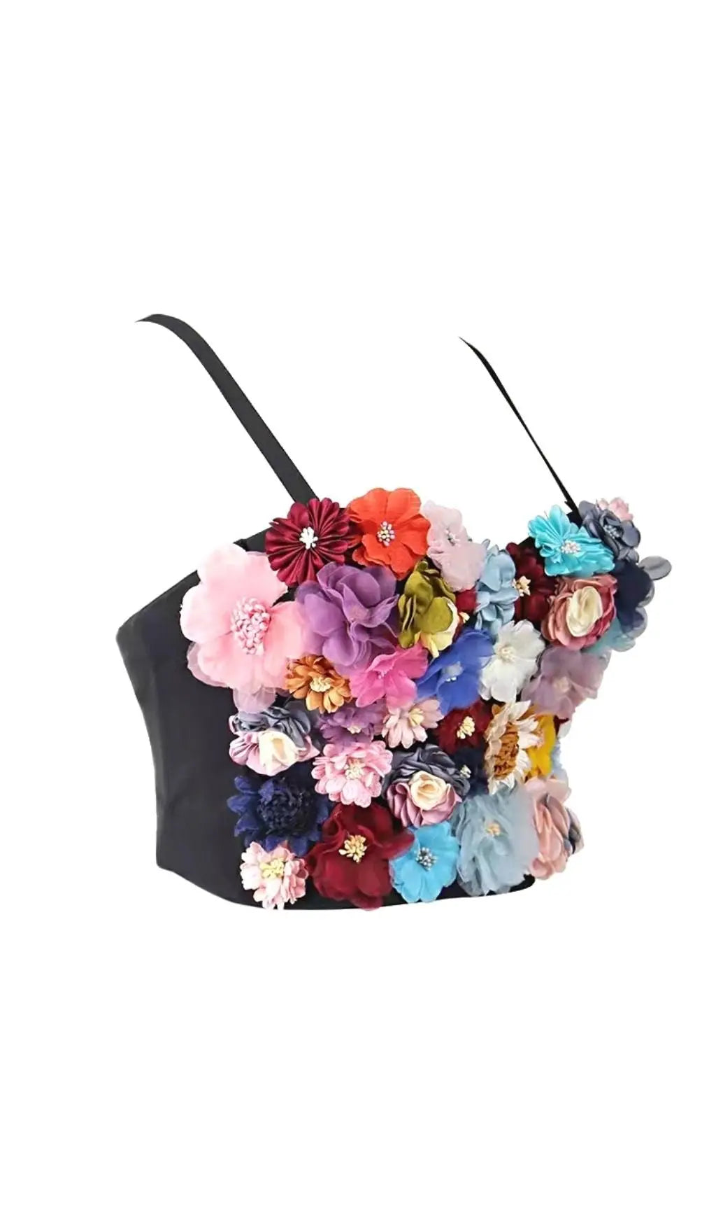 Fashionslee Women Floral Corset Top