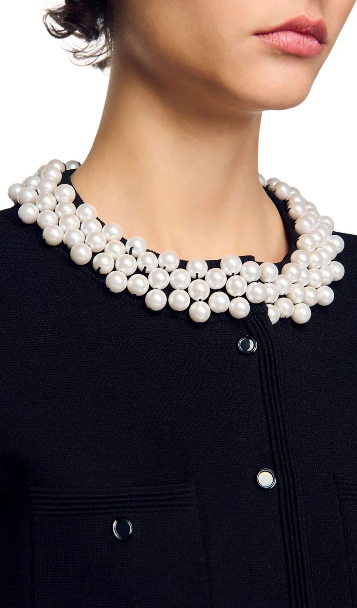 a563b135d609f8bd096bc842c8154071.jpg Fashionslee Women Beaded Collar Cardigan