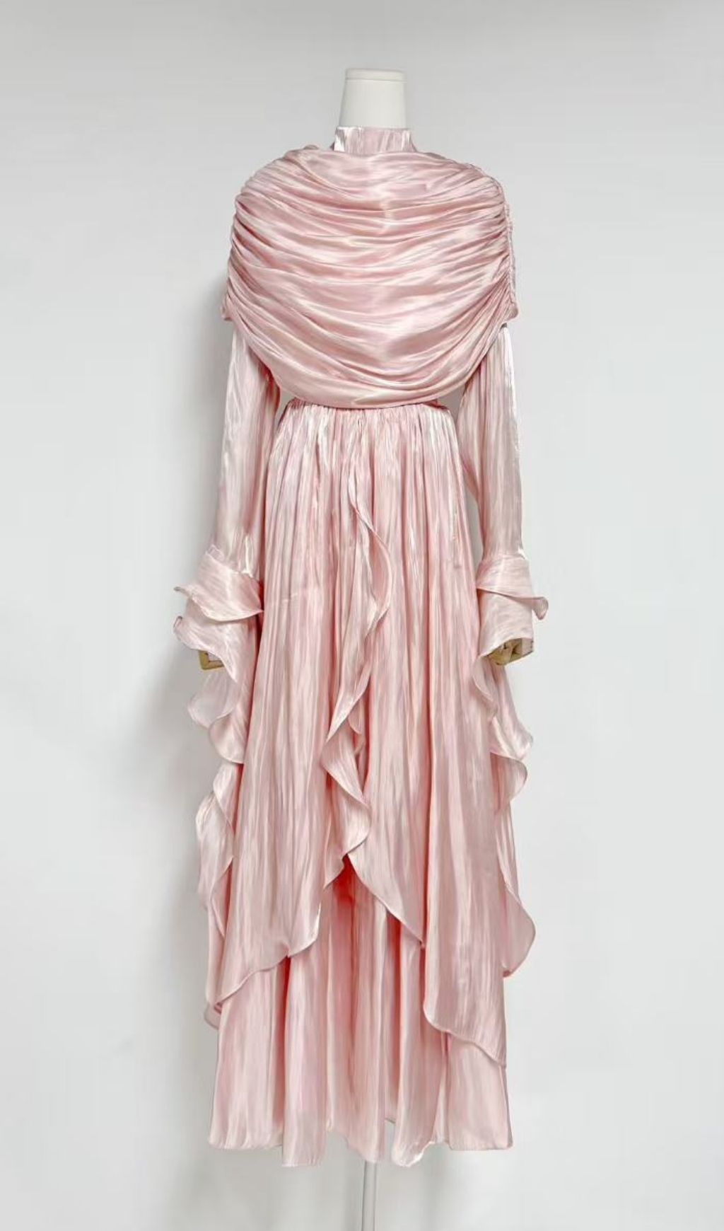 a63ecb5167b76f884368e9d65d8b4412.jpg Fashionslee Women Karinna Ruffle Long Sleeve Maxi Dress