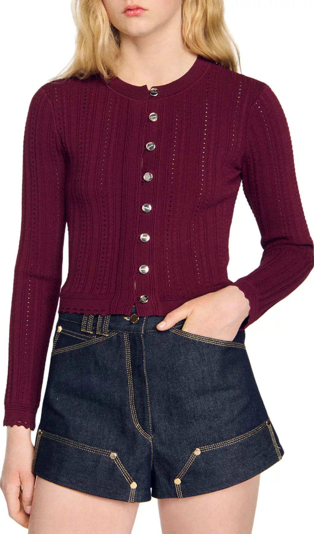 a6949b174057bddafa6083aba6289b05.jpg Fashionslee Women Holiday Cropped Cardigan