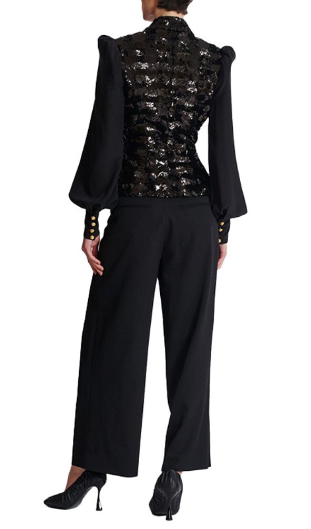 a7099bf5877c68f127ab224f4e6cb98a.jpg Fashionslee Women Heiress Black Sequin Jacket