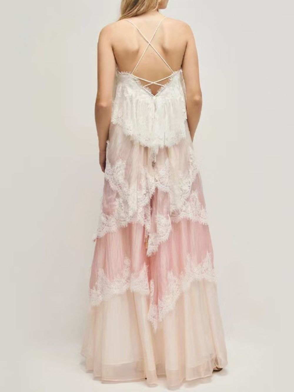 TRENDING LACE LAYERED MAXI DRESS - OWNCI TRENDING LACE LAYERED MAXI DRESS - OWNCI