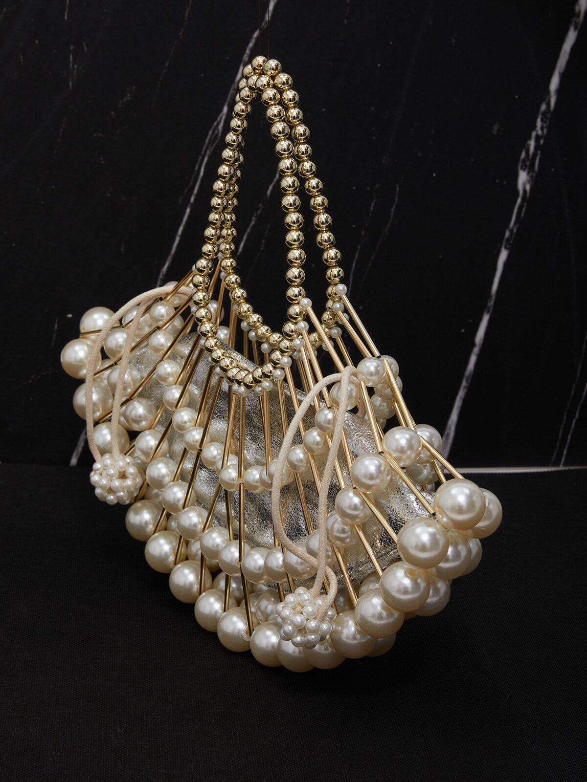 a8038d18c931559d8df8f8535bb60fc0.jpeg Fashionslee Women Braided Pearl Bag