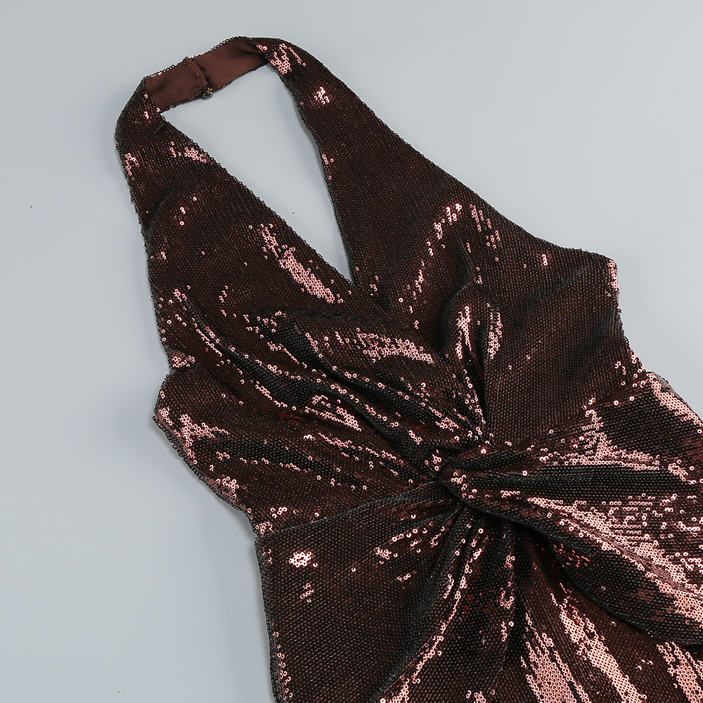 a874cdb9aca8e5a63424fd114a410d7c.jpg Fashionslee Women Ikram Halter Knot Sequin Jumpsuit
