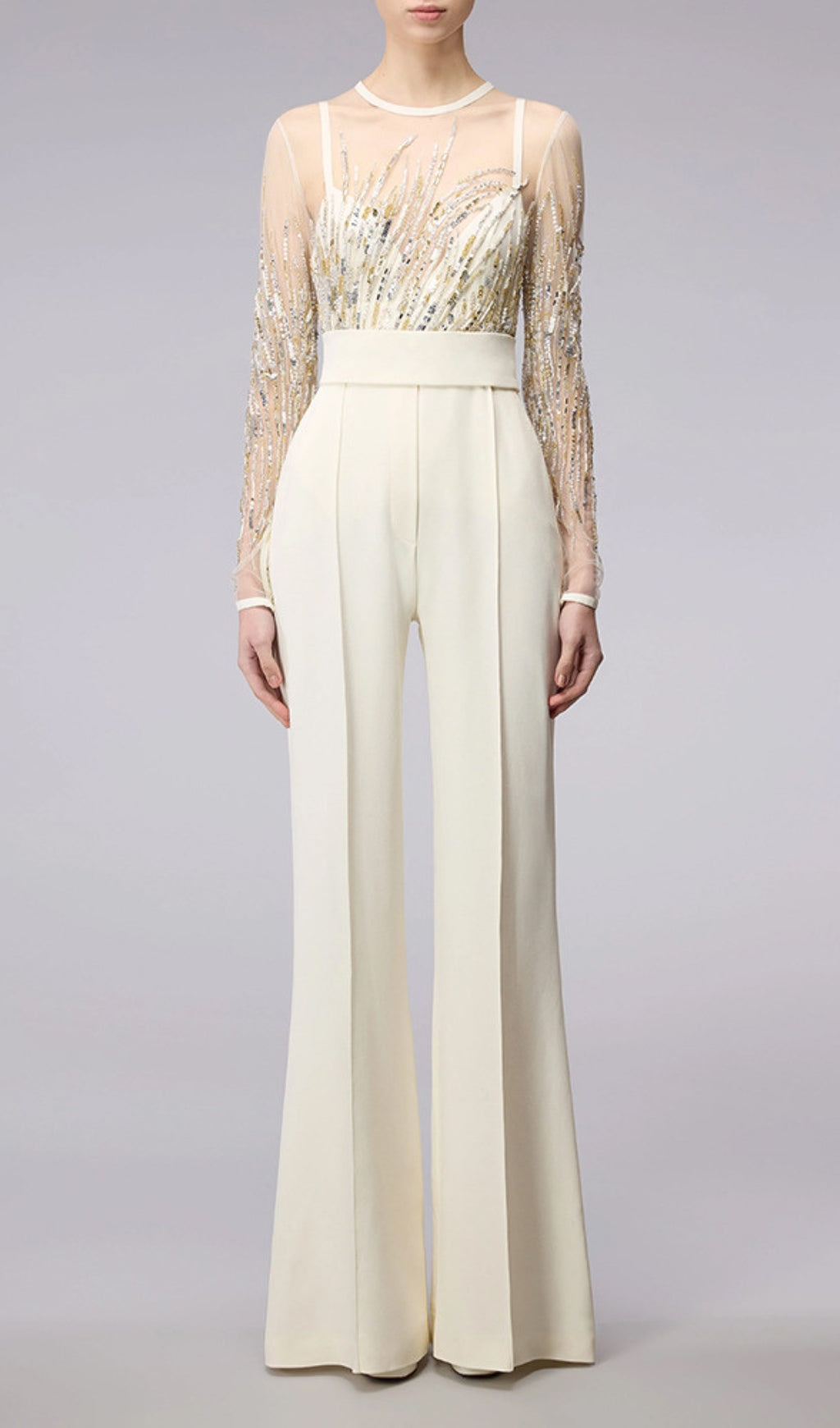Fashionslee Women Adrina Bead Embroidered Jumpsuit