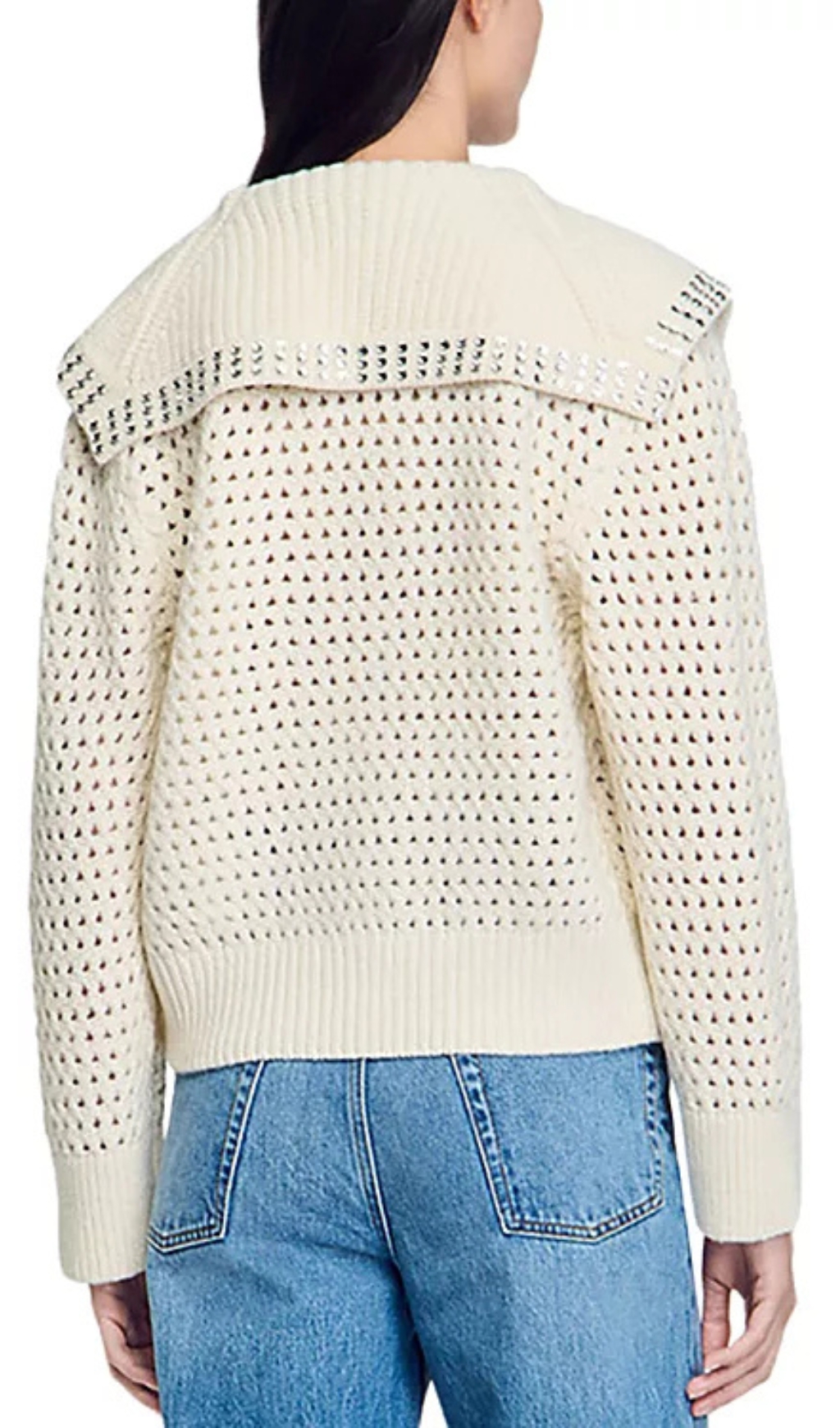 Fashionslee Women Ursule Open Knit Sweater