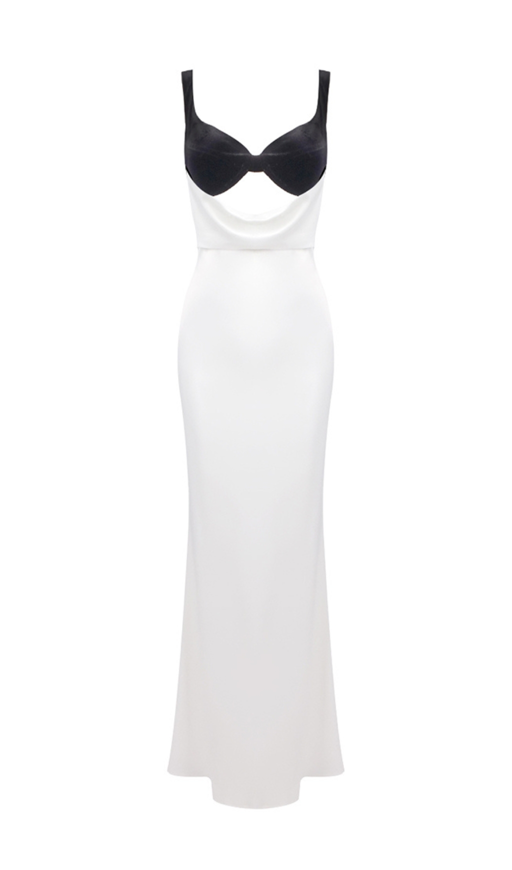 aa2c6530d0d2c02b3092fbba6249f862.jpg Fashionslee Women Caroun White Strappy Bustier Maxi Dress