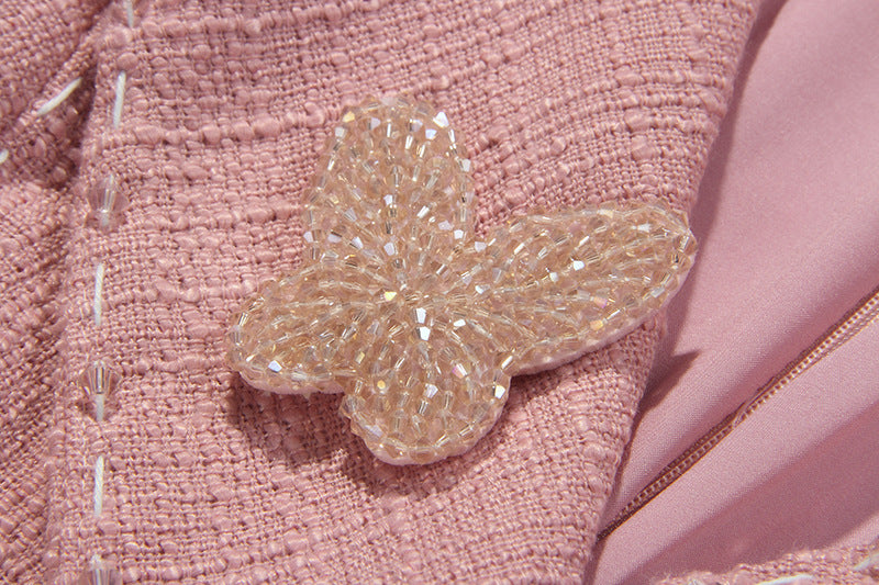 ab2fc8405bc3fd39bf99c4a091972fb7.jpeg Fashionslee Women Allie Butterfly Embellished Dress