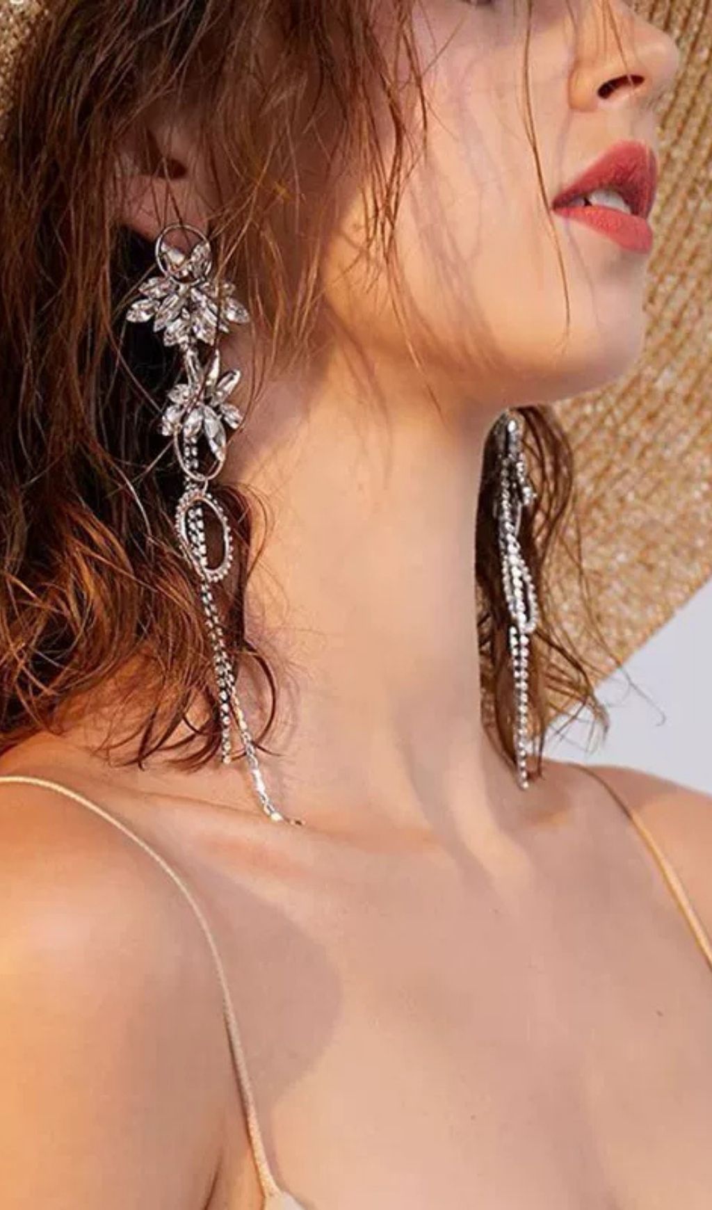 ab5613cafc85cc20b2ace2b2c2466284.jpg Fashionslee Women Journi Diamante Earrings