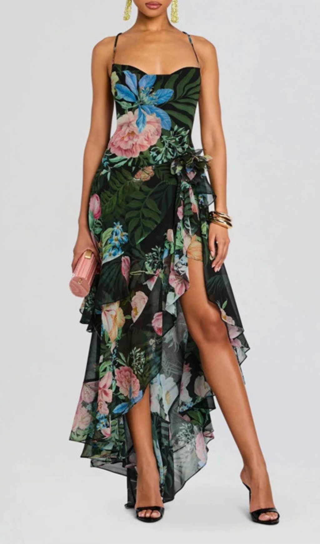 ab6bf66a2921375c90fc7d985619c4c2.jpg Fashionslee Women Kinnia Printed Backless Maxi Dress
