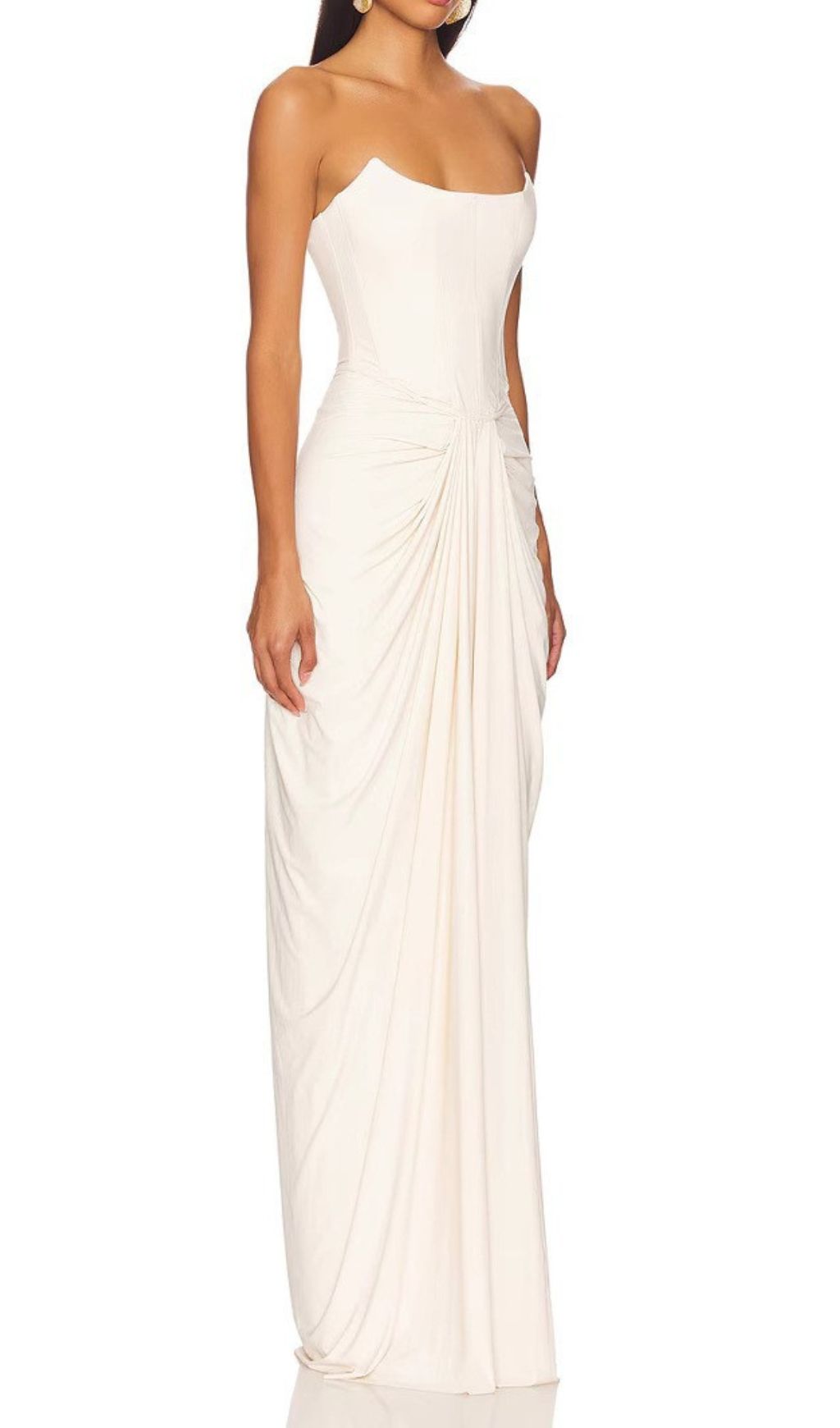 ab6f88283eefea1eba43f5f70d167f46.jpg Fashionslee Women Fabiana White Corset Maxi Dress