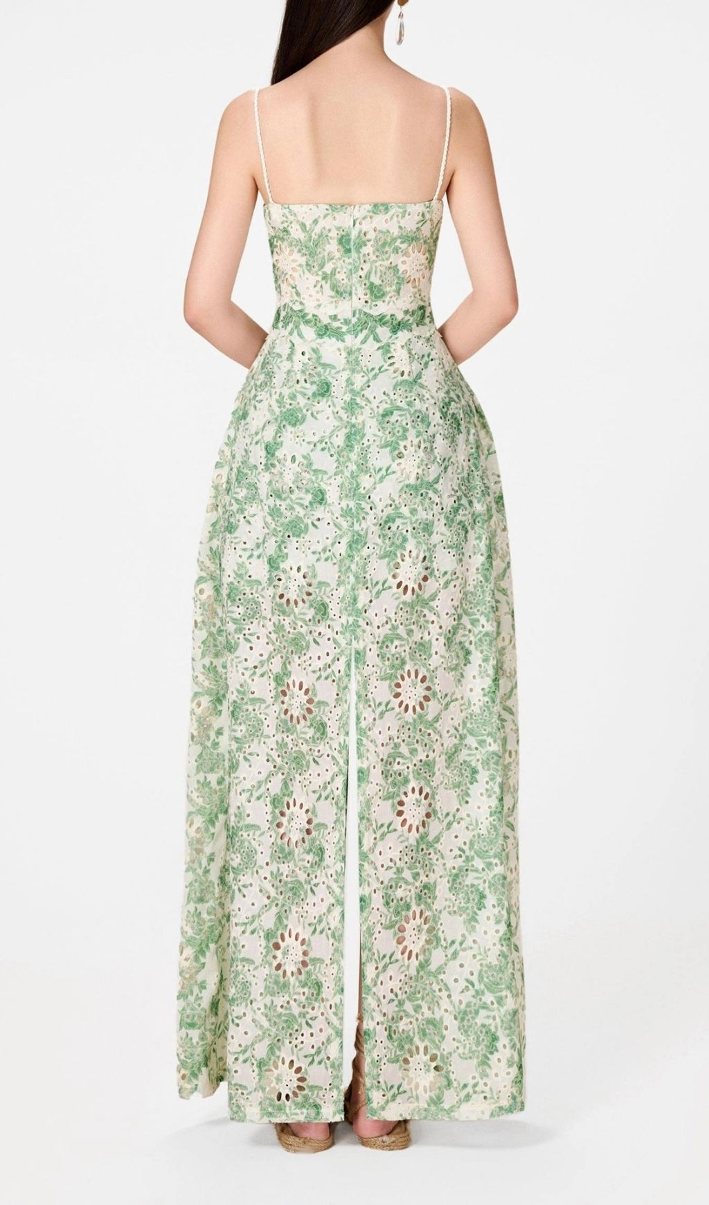 ab83934278873c023ae55bd8c9cd8f7f.jpg Fashionslee Women Kolby Green Printed Maxi Dress & Shorts Set