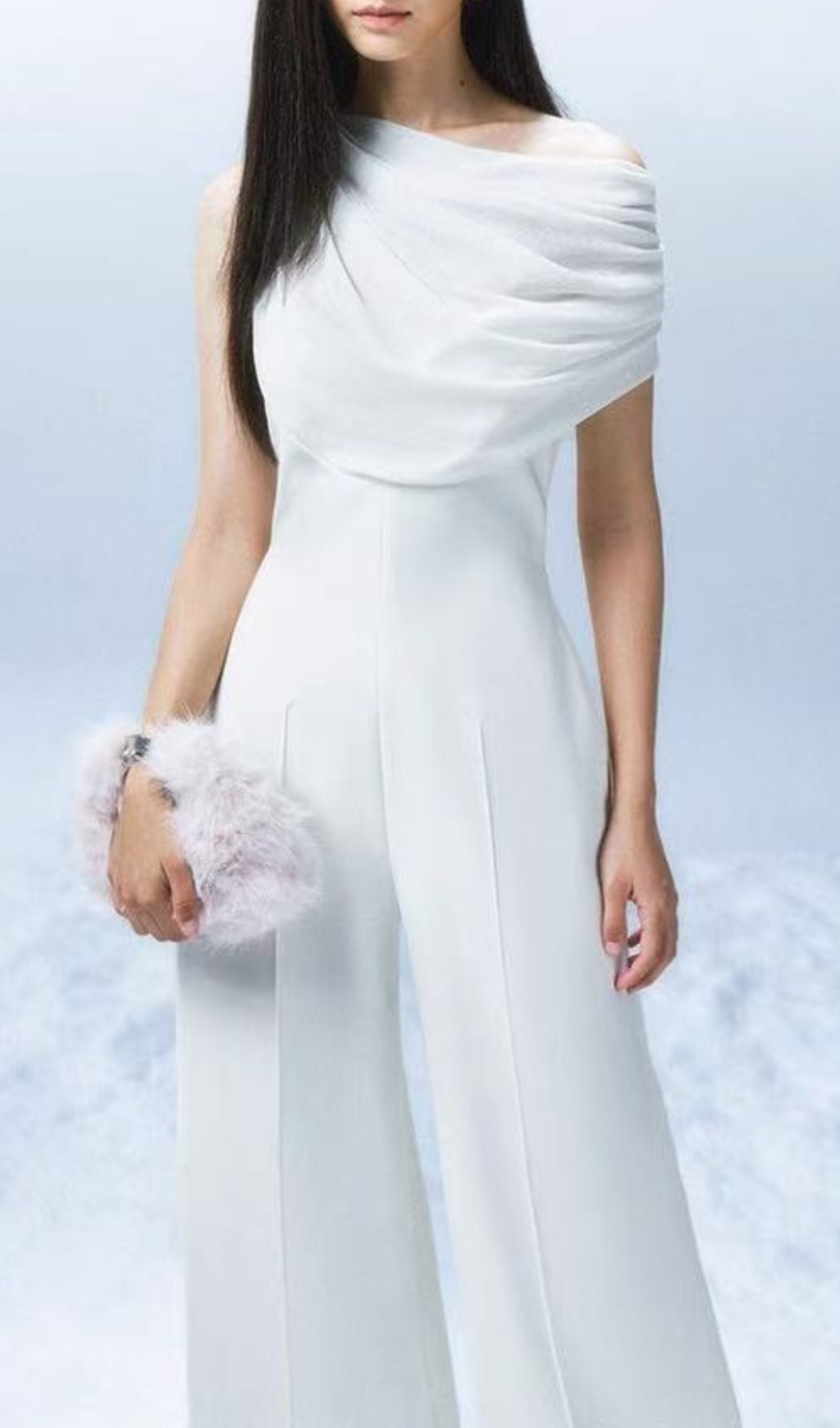 ac380e8e4c2bee59c485ea3fcbb15708.png Fashionslee Women Goodwin White Halter Jumpsuit