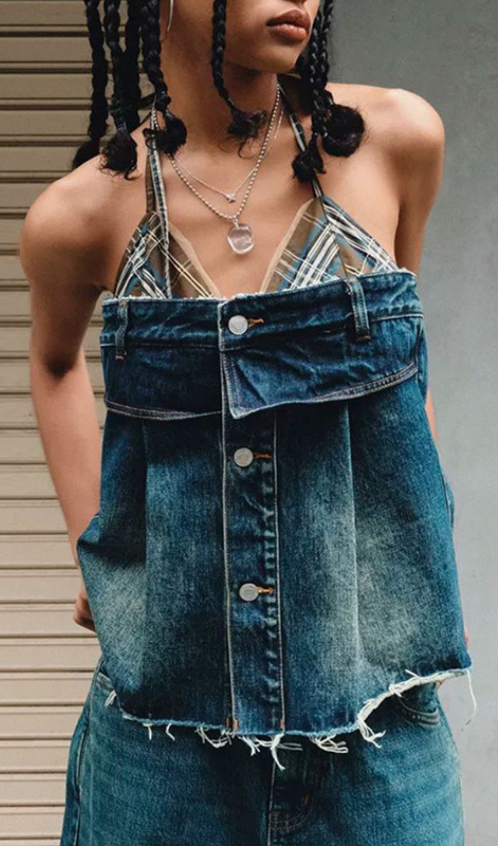 ac4d4b810eb41ce095d9d2a6f0d8827f.jpg Fashionslee Women Erma Denim Top