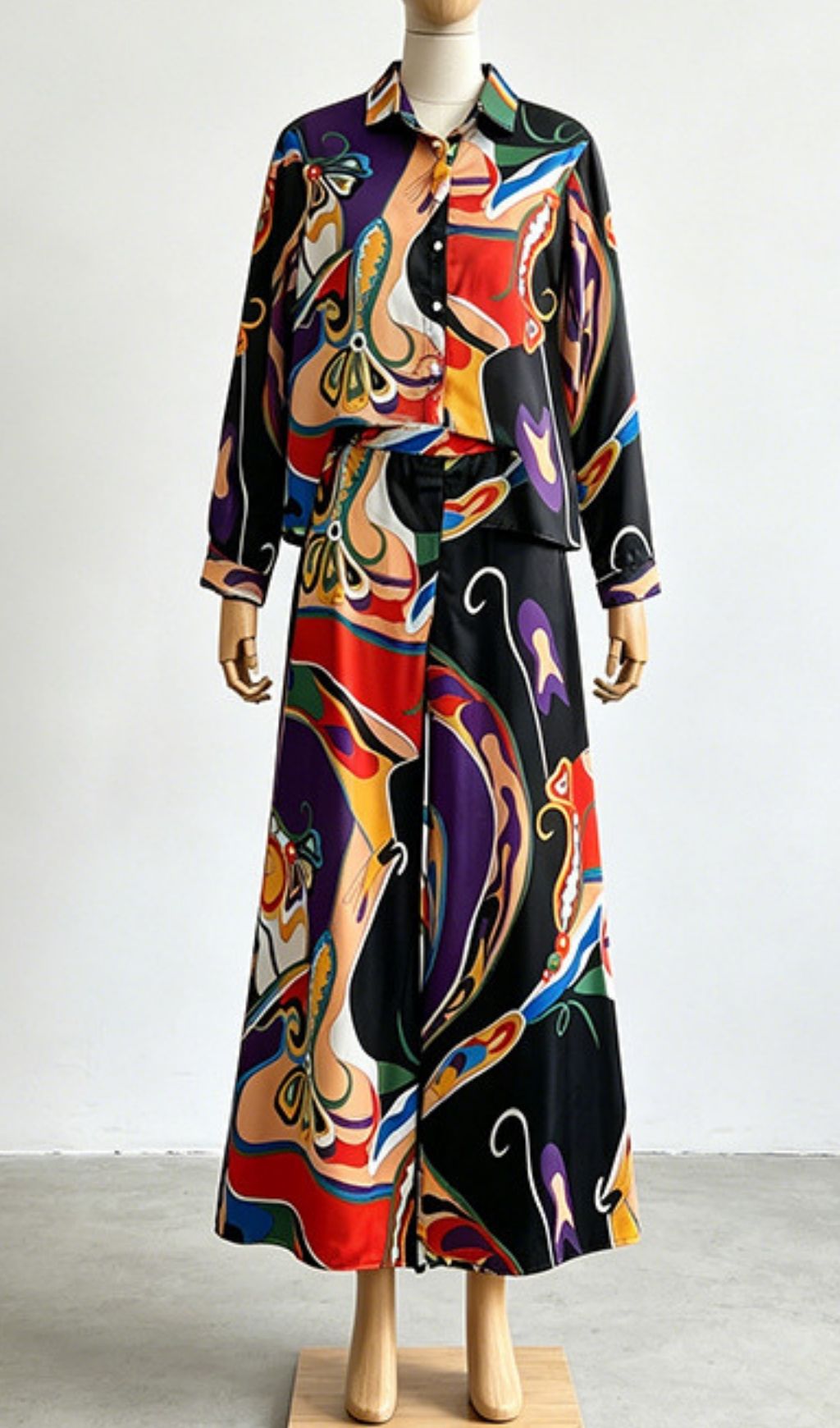 ad6437711dacffb45329b4435b274093.jpg Fashionslee Women Kitena Printed Two-Piece Set