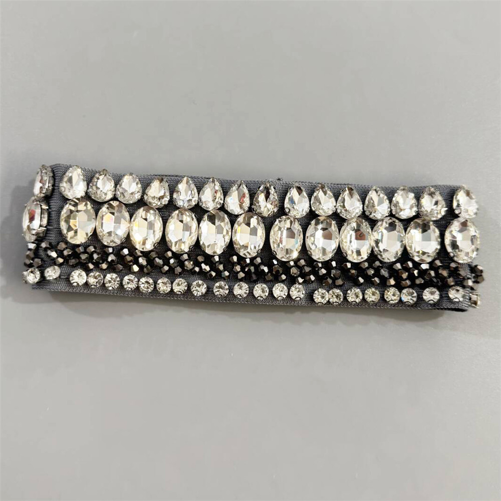 Fashionslee Women Grete Strapless Diamante Bandage Maxi Dress