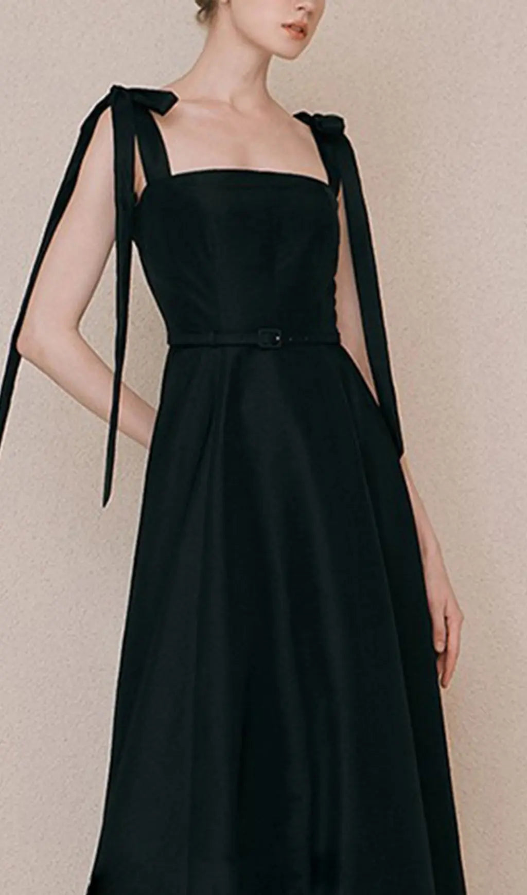 b0077e2099b0ba424940ca1f456df9f6.jpeg Fashionslee Women Tie Suspender Dress In Black