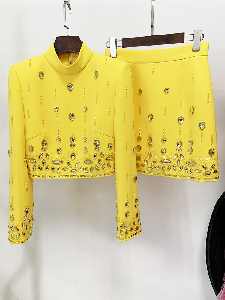 b05f88a2755aa120c51141a731e919b1.jpg Fashionslee Women Cordis Crystal Long Sleeve Two-Piece Set