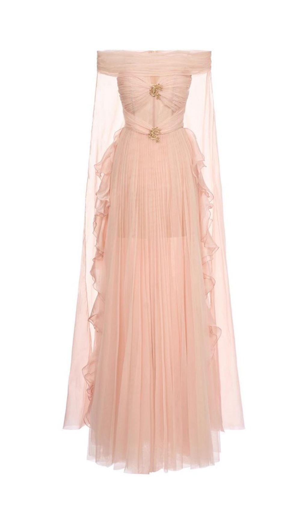 b14fcadb06ba0d3a9928cc96c549e1a2.jpg Fashionslee Women Johanna Mesh Ruffle Maxi Dress