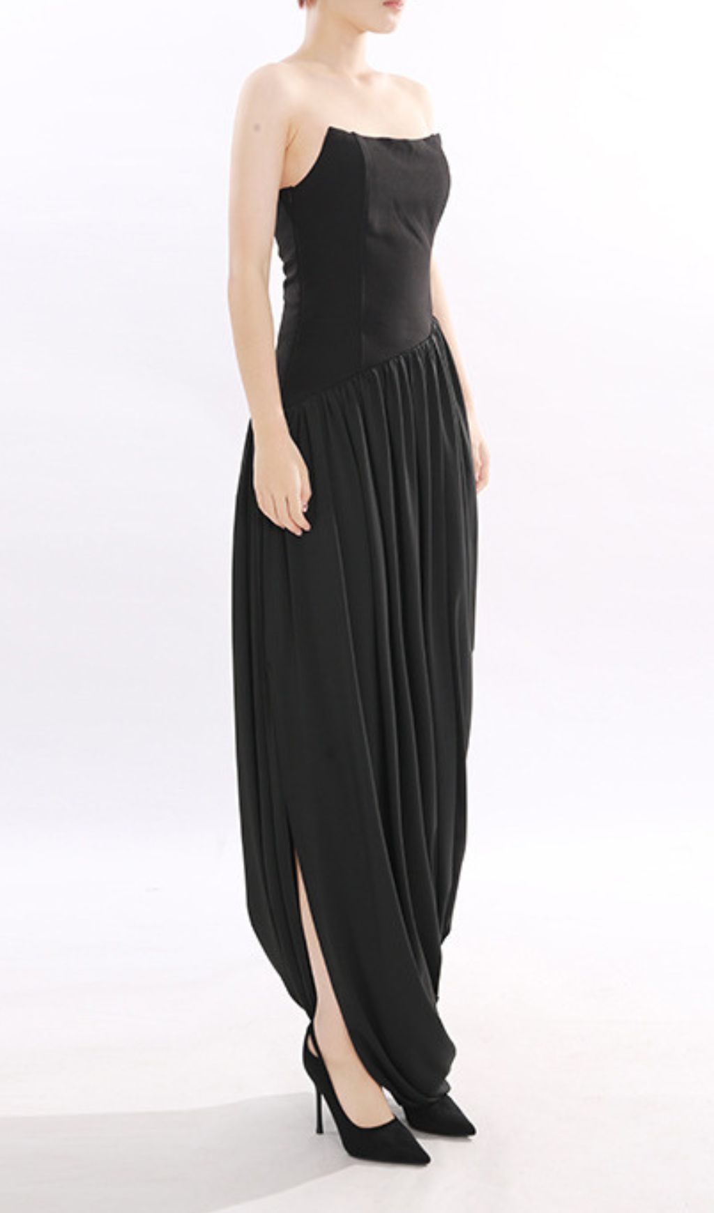 b1bc672c4a94c4fa5aea0ae2f2c7ec1d.jpg Fashionslee Women Jethra Black Strapless Maxi Dress