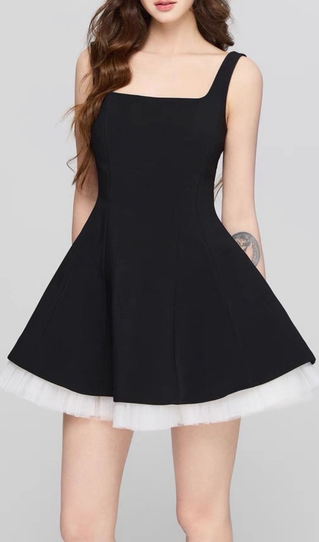 b1fd6af8469fed2d7a69580ace06d520.jpg Fashionslee Women Karlie Black Strappy Mini Dress