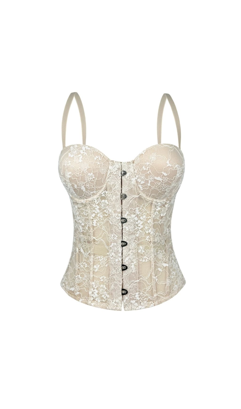 Fashionslee Women Karma Lace Corset Top