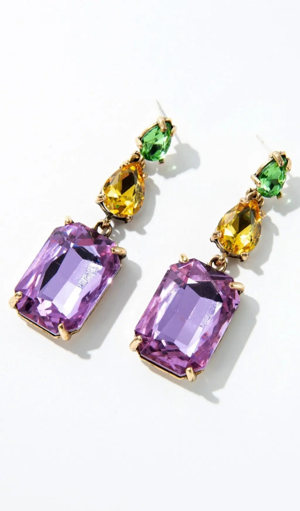 Fashionslee Women Geometric Diamonate Earrings