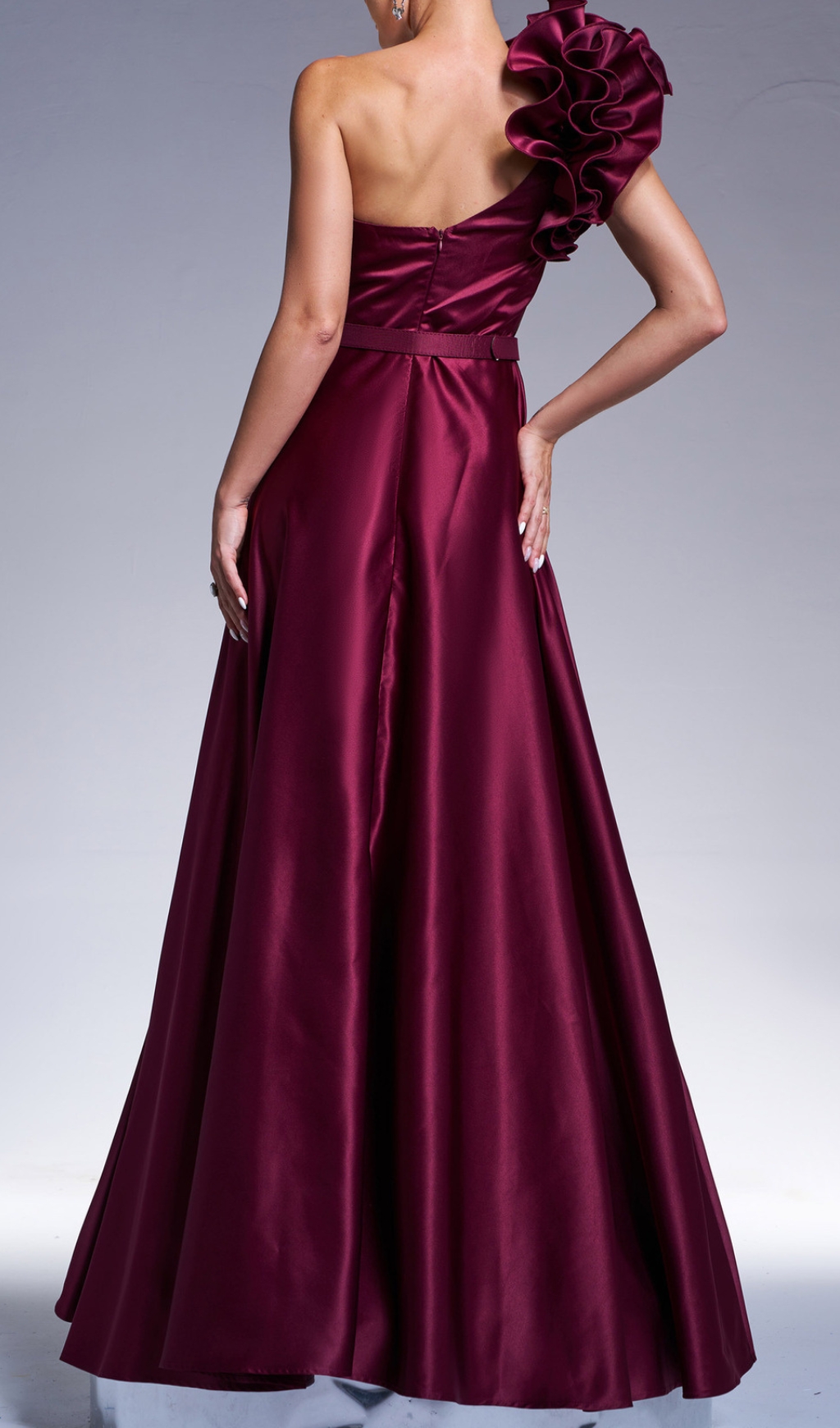 Fashionslee Women Coskun One-Shoulder Maxi Dress