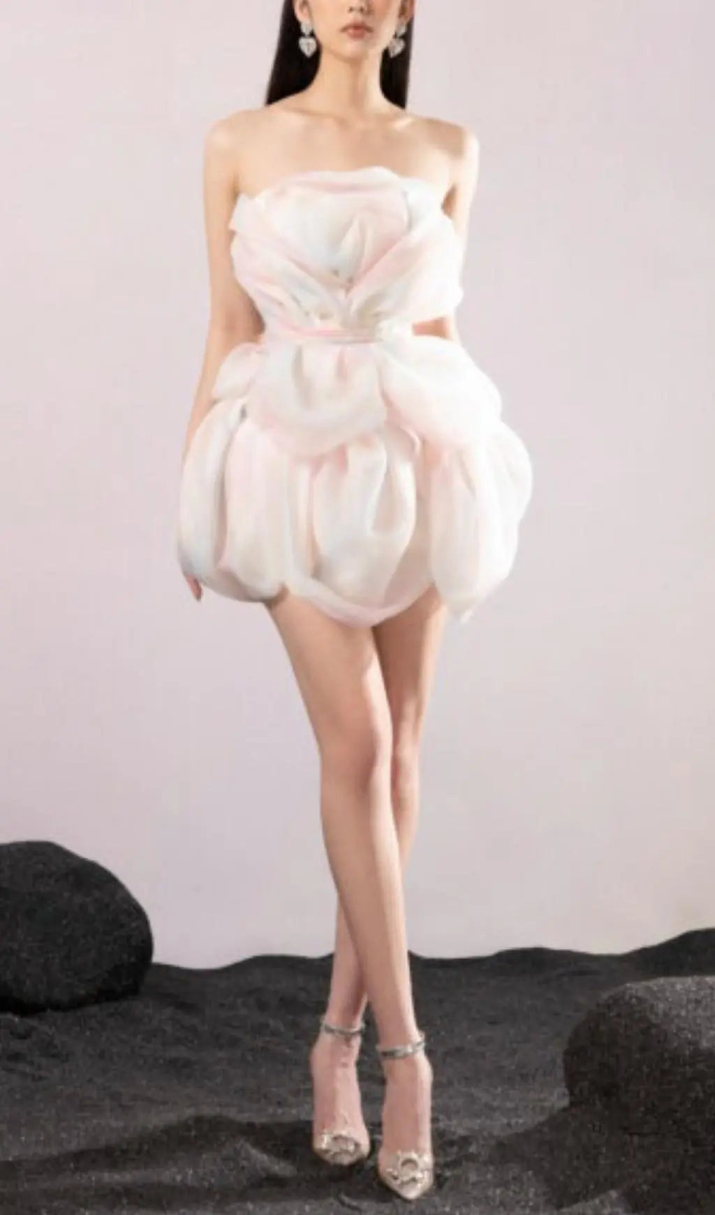 b2785ad408dbc56679b8cb526e385859.jpeg Fashionslee Women Achit Flower Bud Rainbow Mini Dress