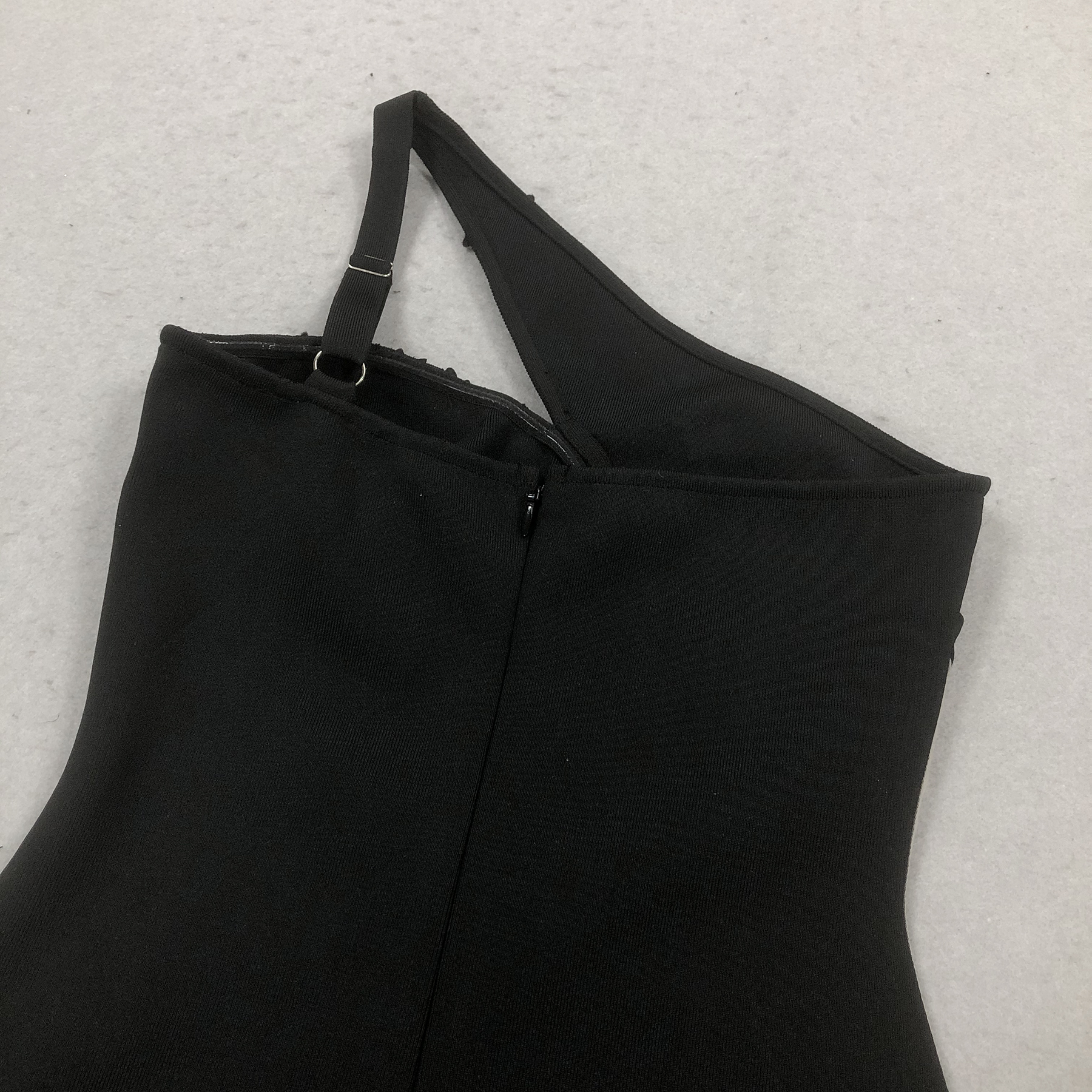 Fashionslee Women Fuji Black Diamante Bandage Maxi Dress