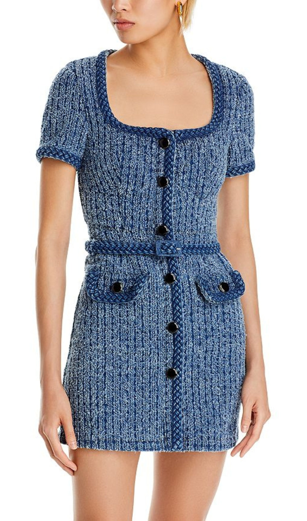 b309b04e79b866ae8cf3d345ba8b009b.jpeg Fashionslee Women Beckett Braided Trim Textured Mini Dress
