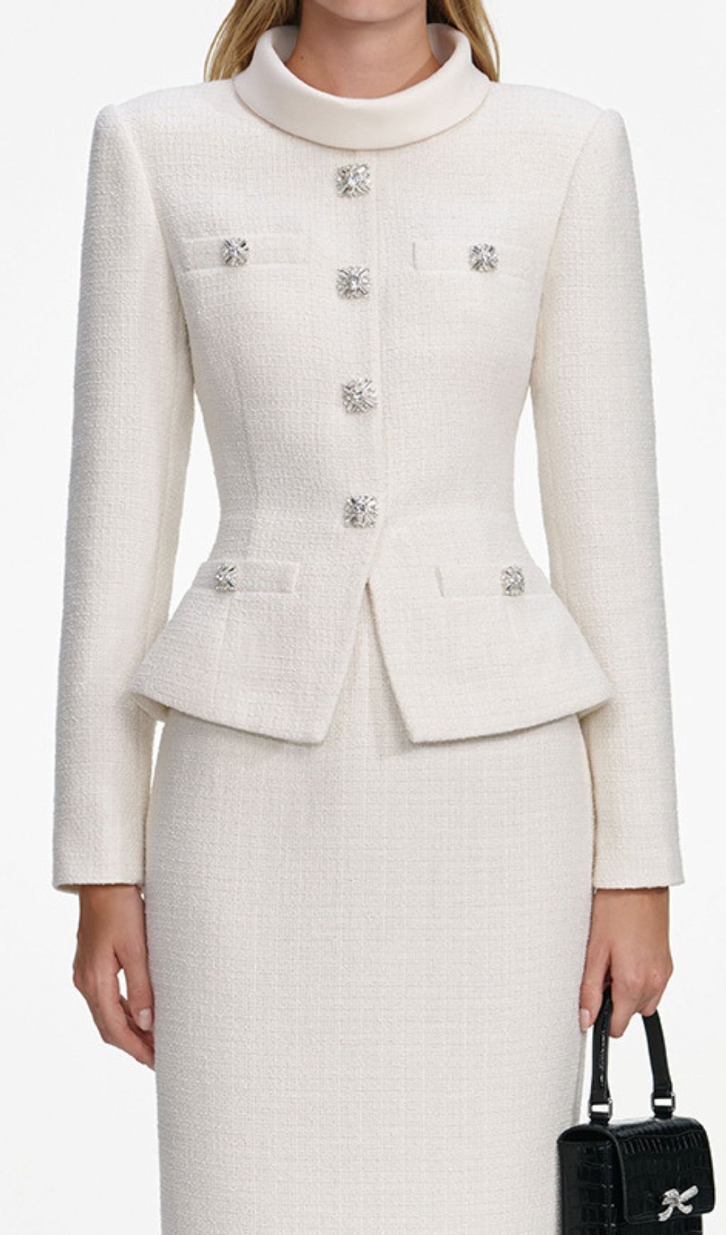 TRENDING WHITE TWO-PIECE SET AESTHETIC - OWNCI