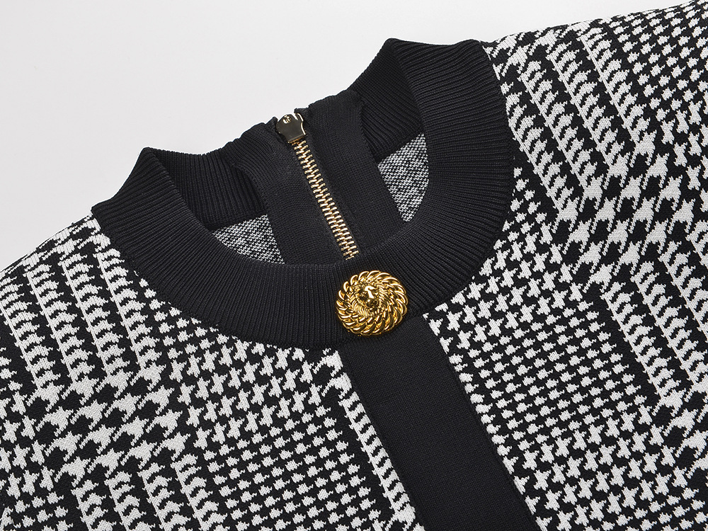 Fashionslee Women Karinda Long Sleeve Knit Mini Dress