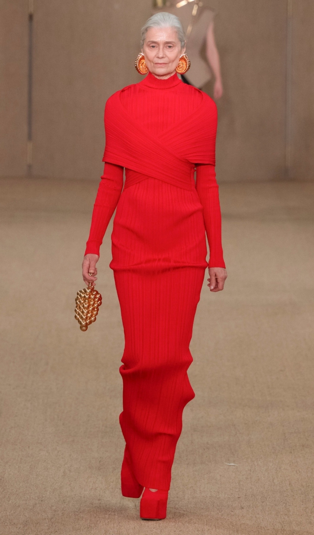 b59b747e28889c5d0a9ba304debd8892.jpg Fashionslee Women Carwen Red Long Sleeve Maxi Dress