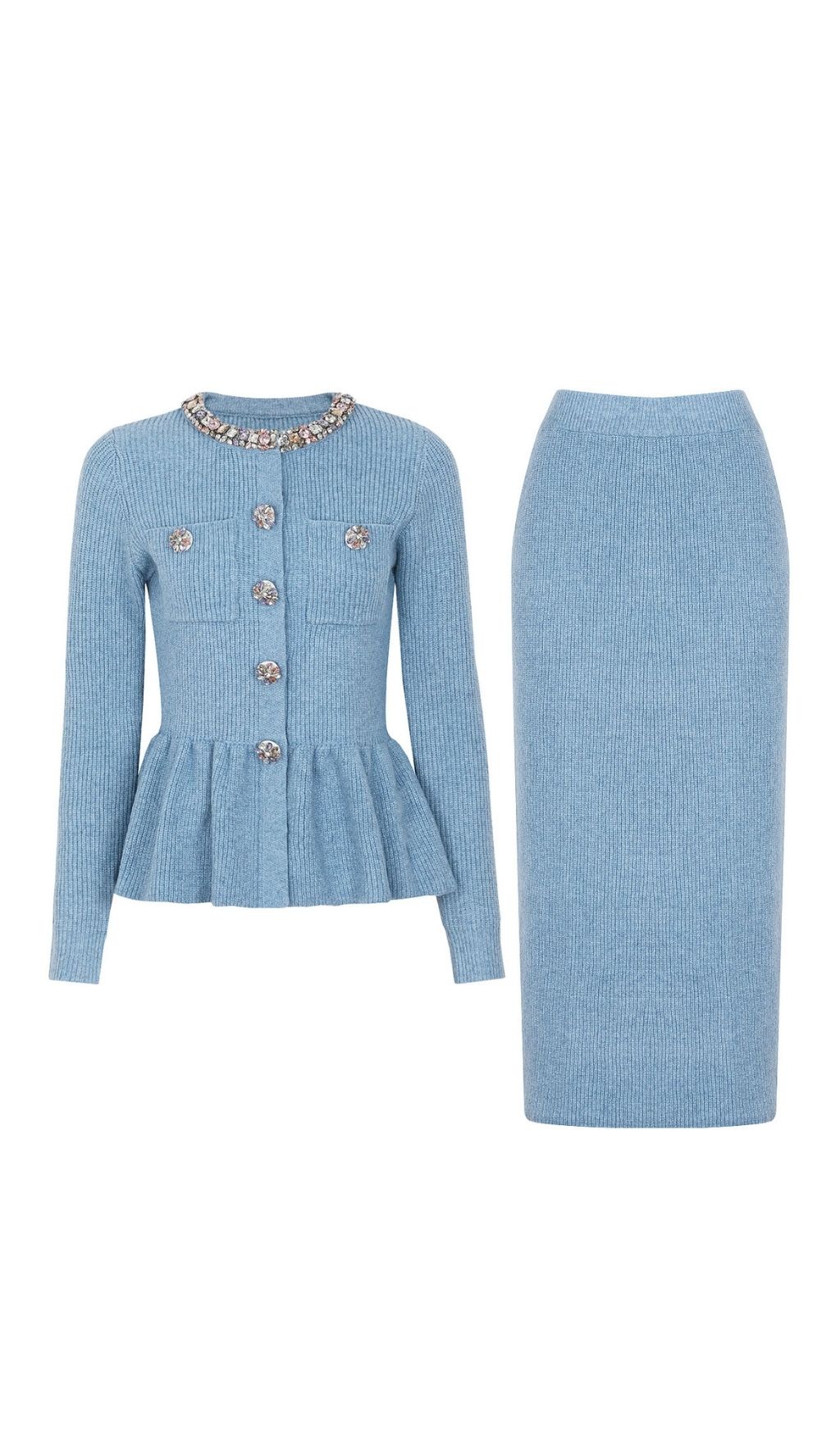 Fashionslee Women Karna Knit Two-Piece Set