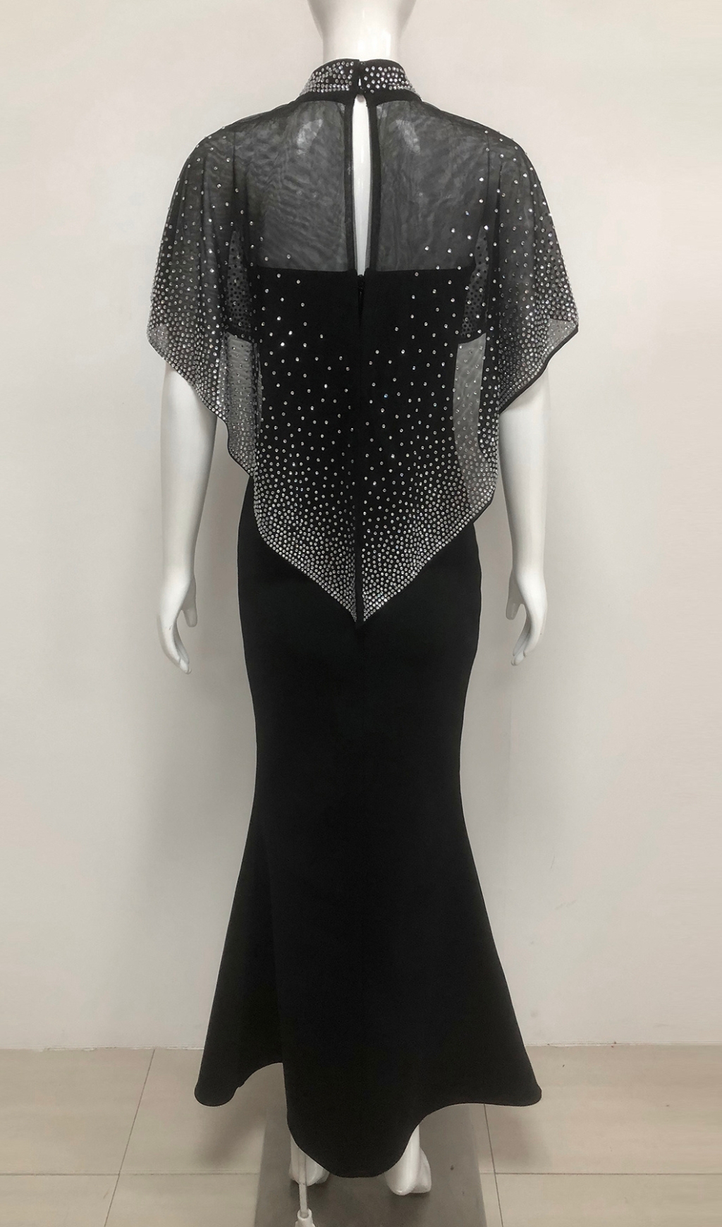 b660ce1d3ba740e8f28405a1f9c036e0.jpg Fashionslee Women Duana Black Crystal Maxi Dress