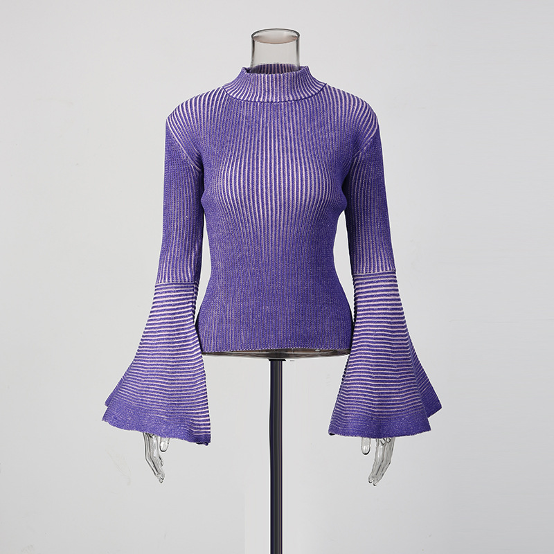VINTAGE FLARED SLEEVE SWEATER – TRENDING WINTER AESTHETIC - OWNCI VINTAGE FLARED SLEEVE SWEATER – TRENDING WINTER AESTHETIC - OWNCI