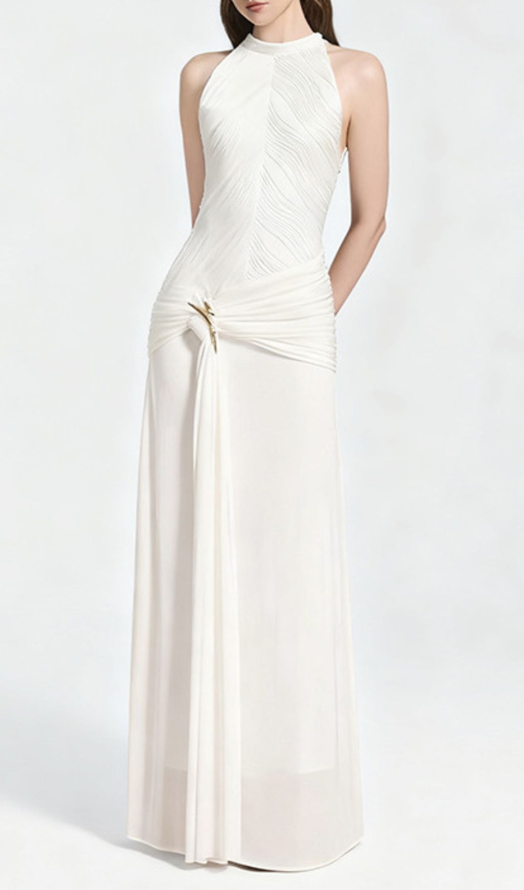 b73270ab70e1cd616cd7af302b8498f8.jpg Fashionslee Women Jára Sleeveless Knotted Maxi Dress