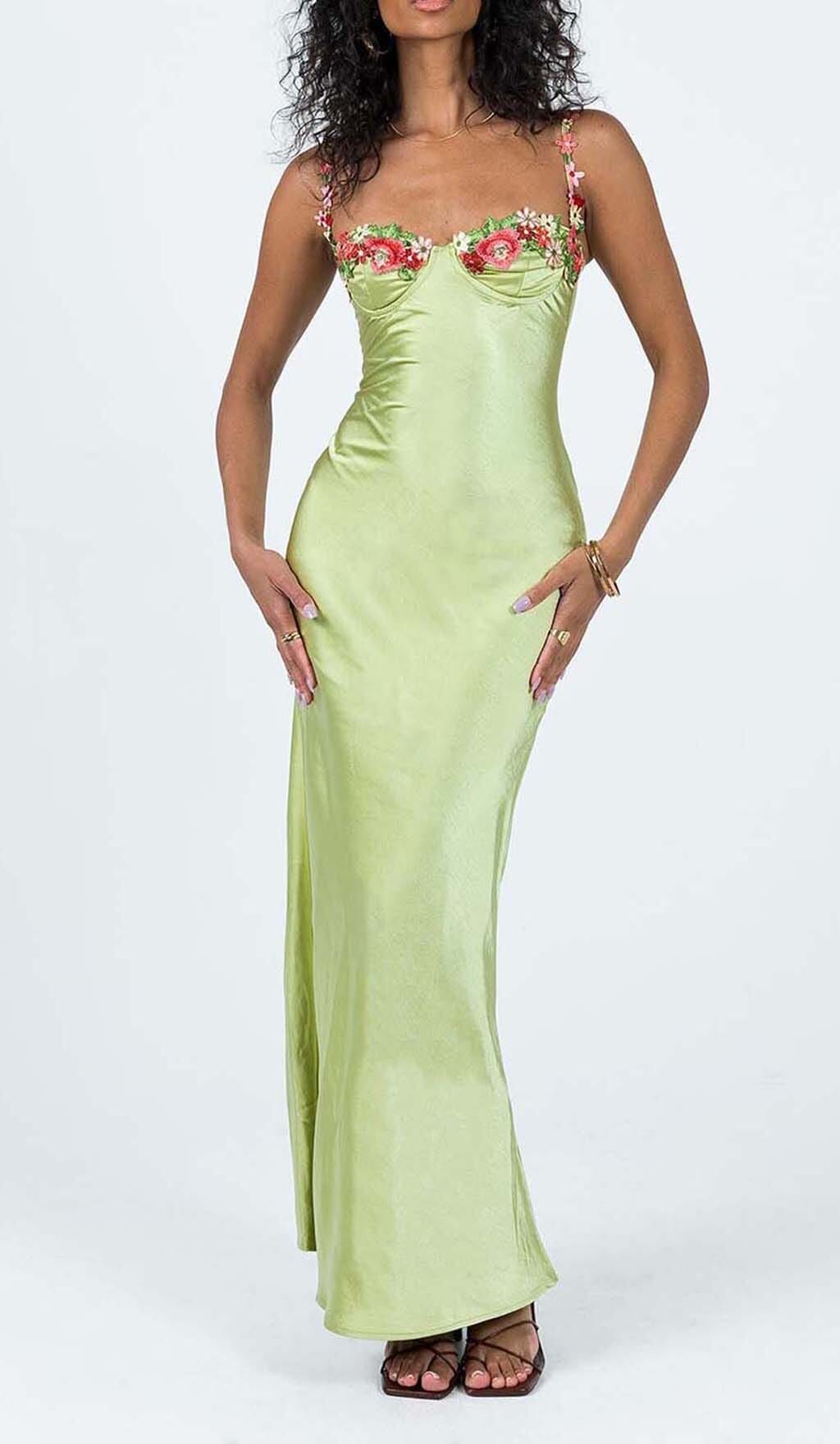 b776f797fd3c7acf47e8352ef1ae3b0f.jpeg Fashionslee Women Floral Strap Satin Dress