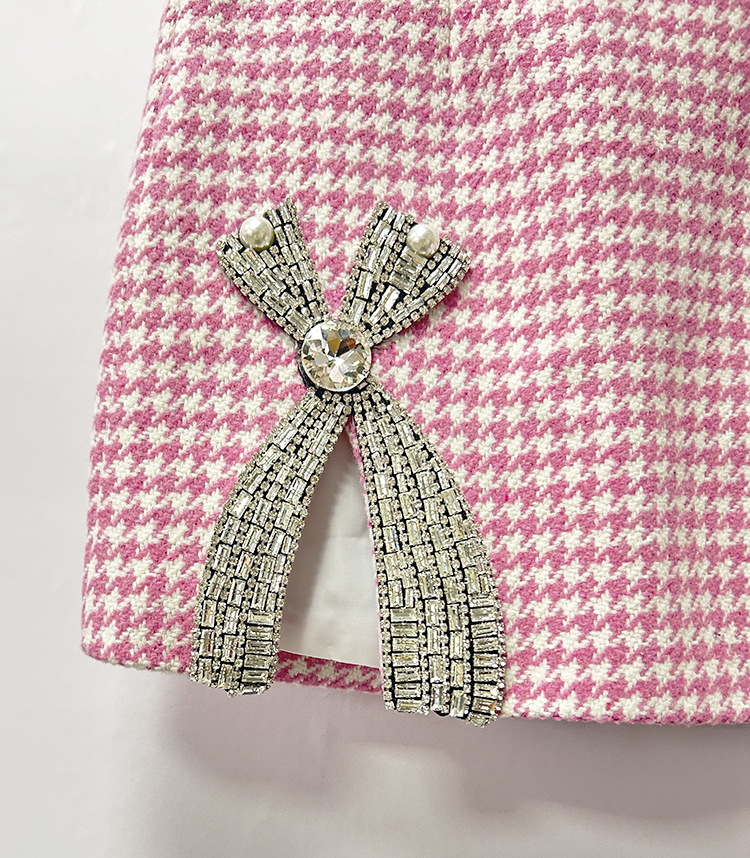 b7ee371a6313a75a960bae6149caa7de.jpg Fashionslee Women Gus Pink Diamante Bow Two-Piece Set