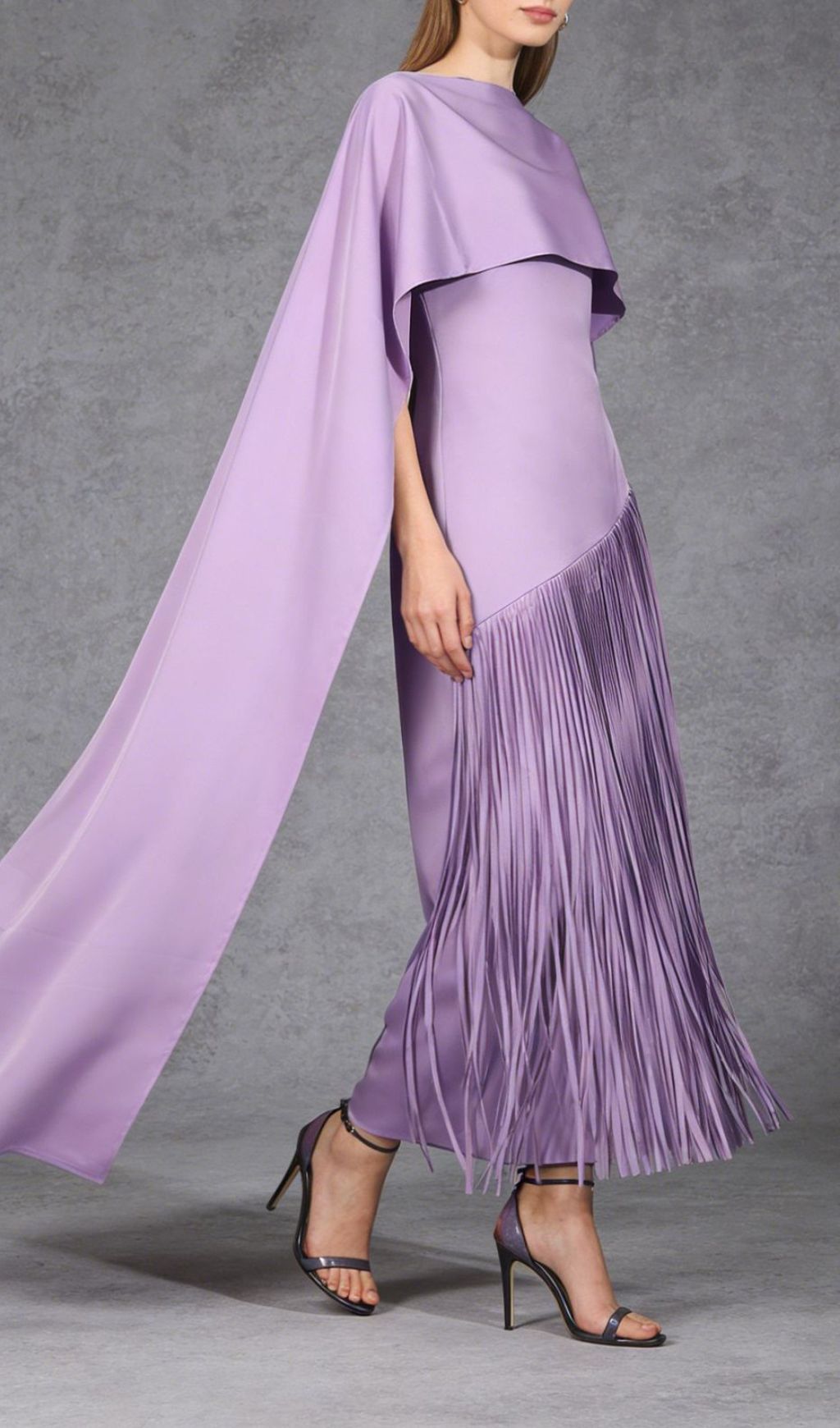 b8030b888fe15bfe1df7c9aeac5ed347.jpg Fashionslee Women Kalona Tassel Cape Maxi Dress