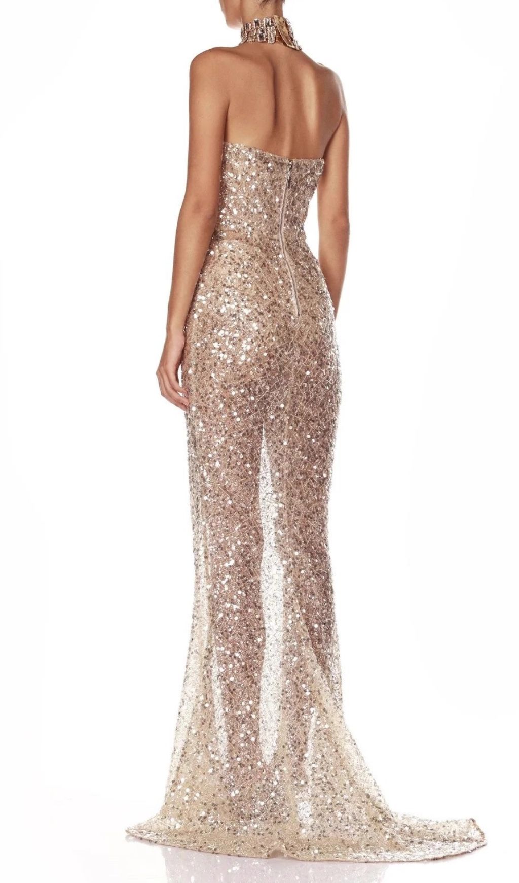 b9cd76782b146c92dd4be9a4aa158cf8.jpg Fashionslee Women Jair Strapless Sequin Gown