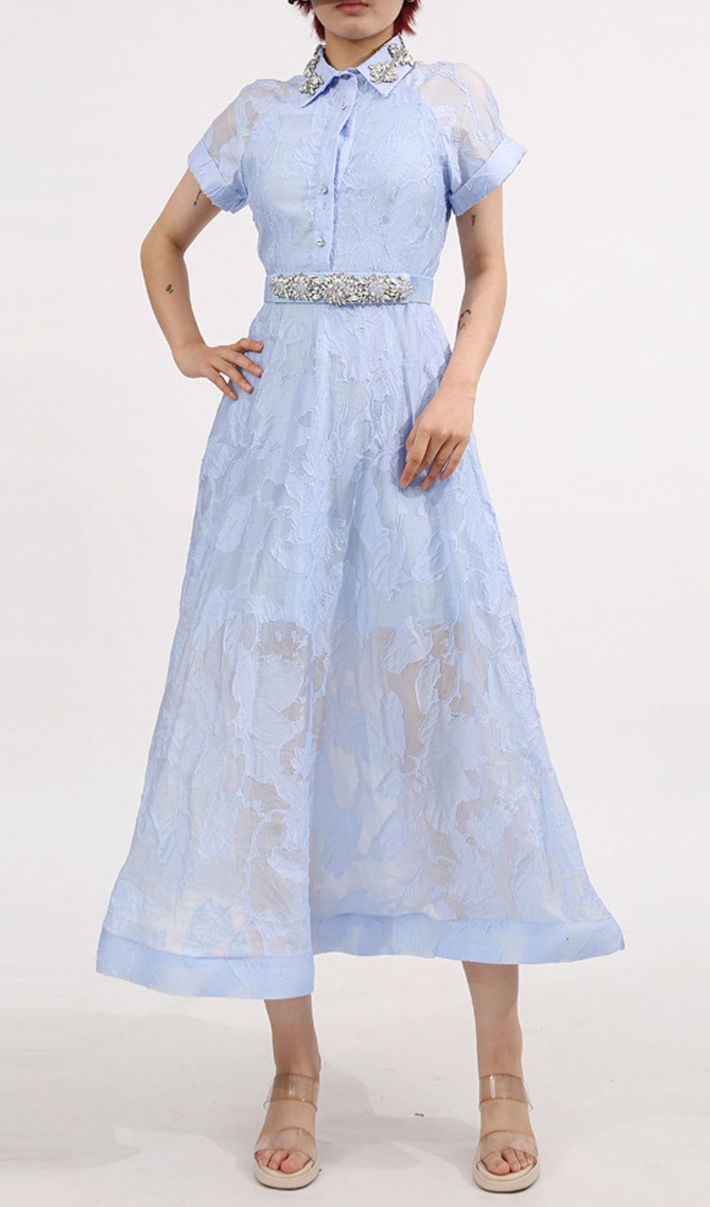 ba4792fef00a7c0dfbd9cc71b86c49f4.jpg Fashionslee Women Finley Blue Crystal Midi Dress