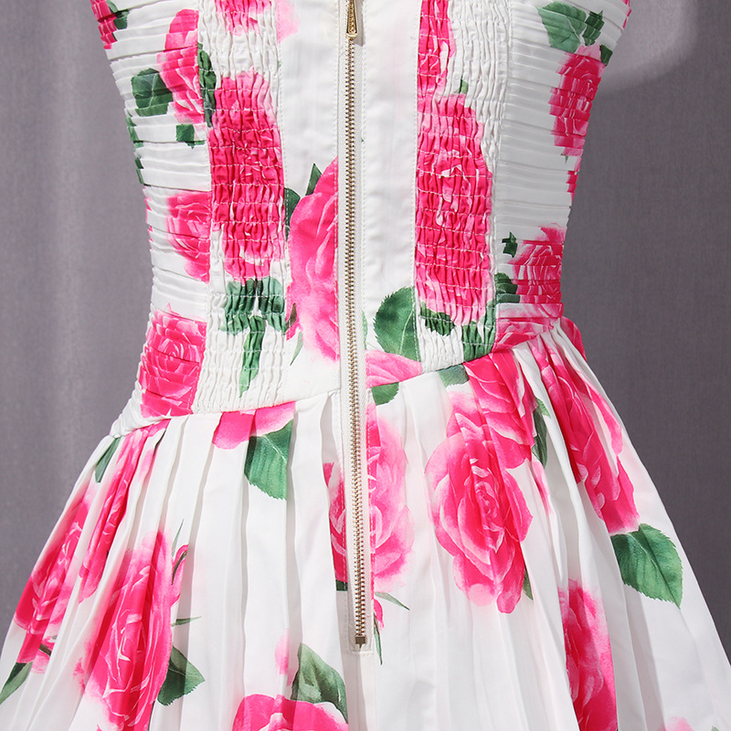 ba5ed310e50820e2e5f43fd64cb1db97.jpg Fashionslee Women Heloise Strapless Flower Mini Dress
