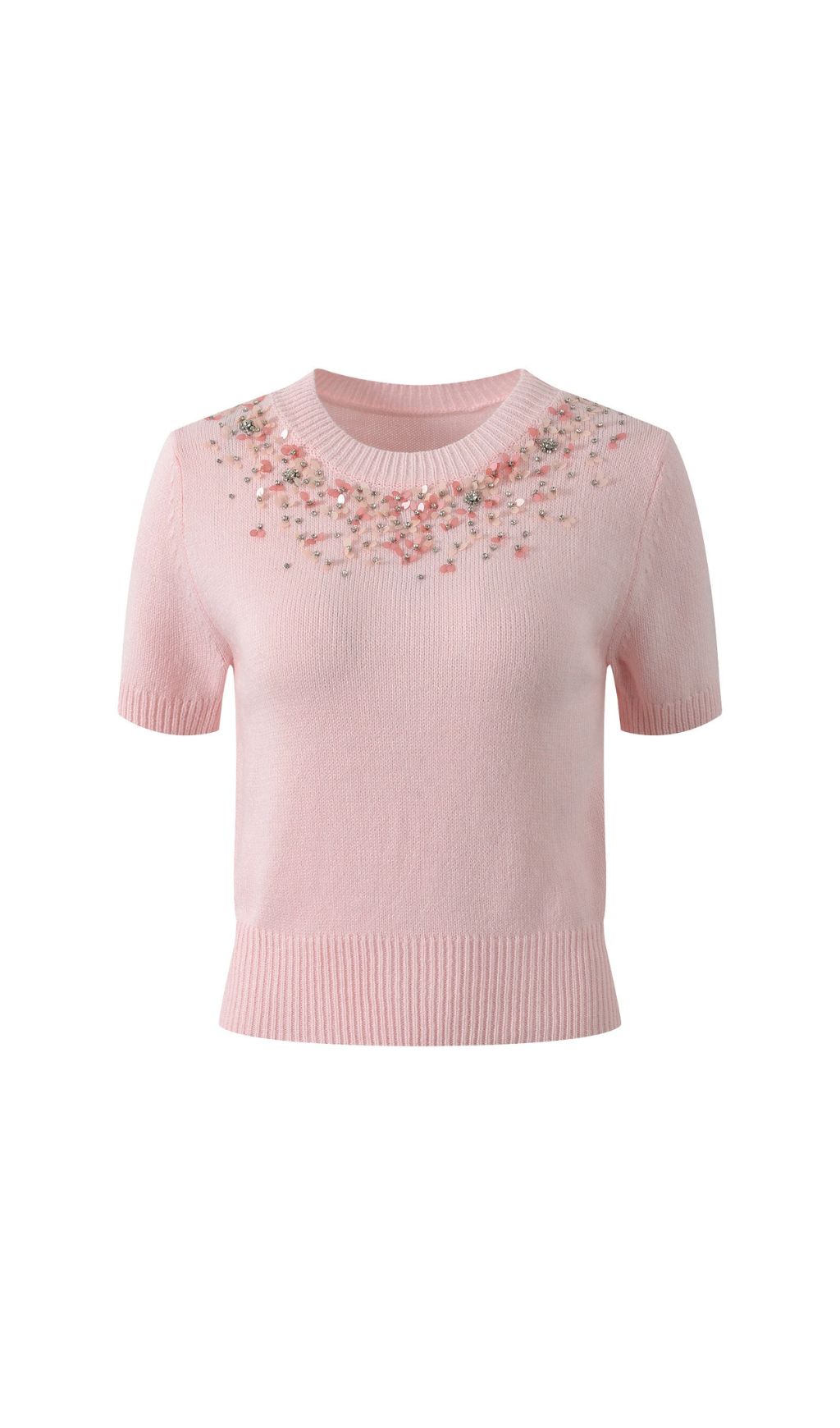 ba7c18207b39a5c1f9e93c22e0f79d88.jpg Fashionslee Women Heron Embellished Knit Top