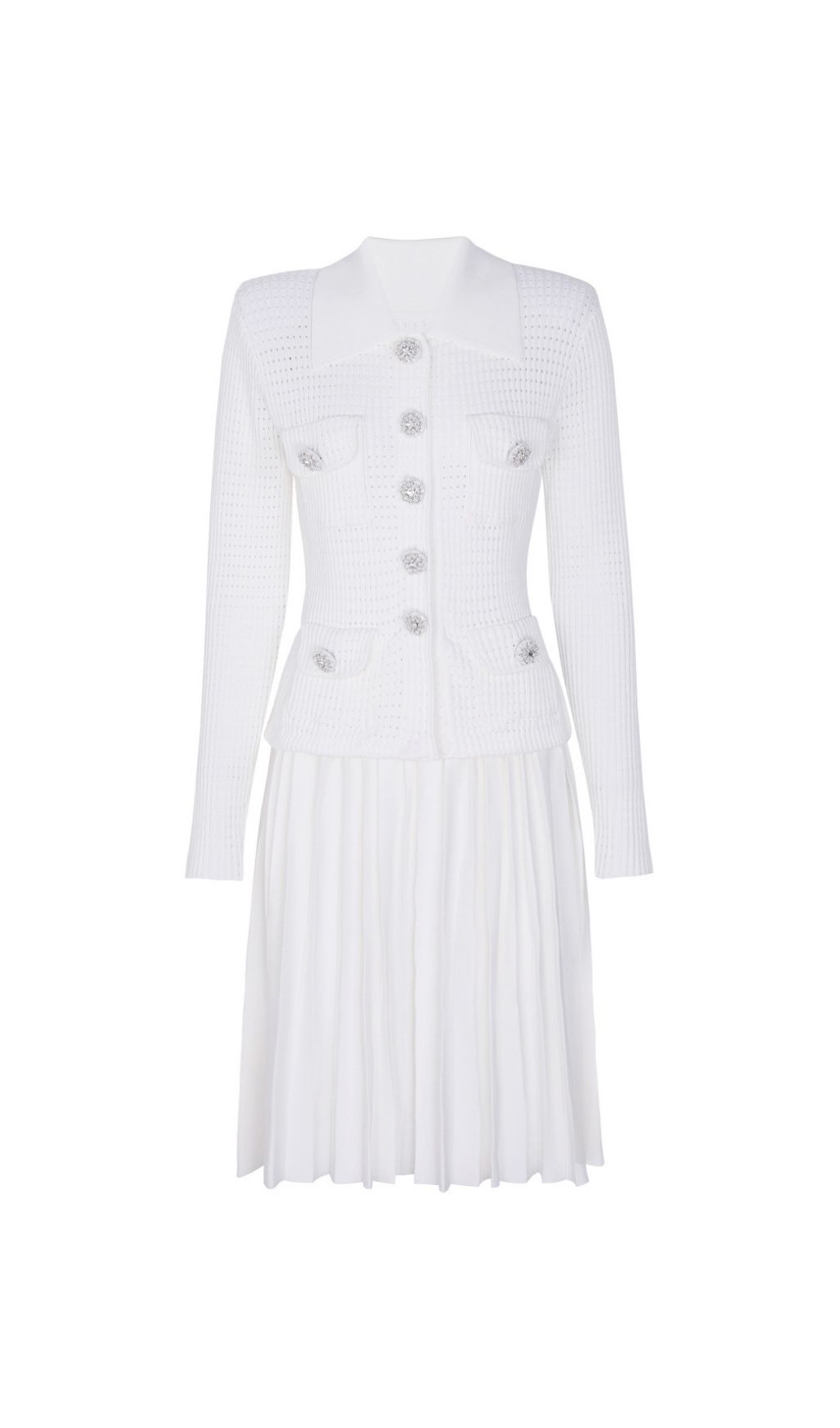Fashionslee Women Kary Long Sleeve Knit Mini Dress