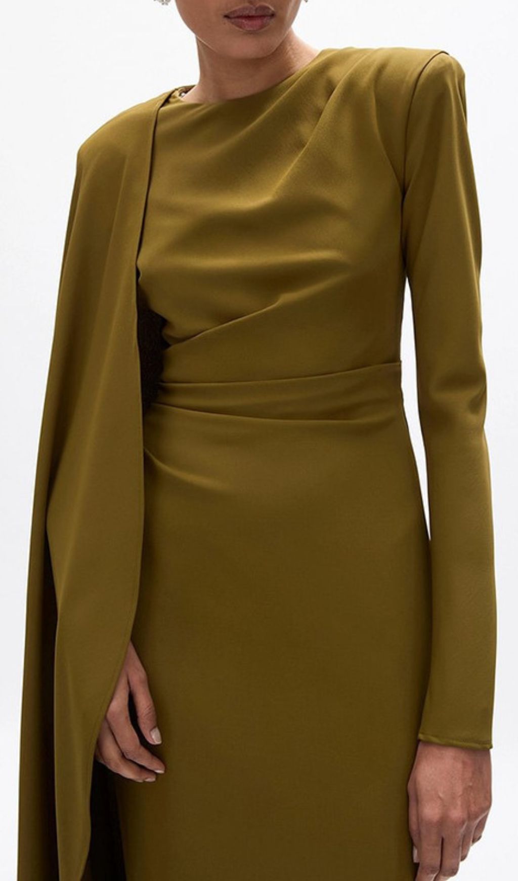 bbb44e9f8bd6c11266dc3276f935b5d9.jpg Fashionslee Women Haley Green Long Sleeve Maxi Dress