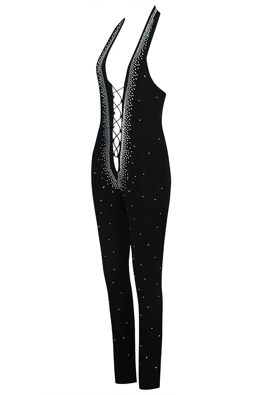 bbc1963e5713215c790531b110a04ea6.jpeg Fashionslee Women Halter Neck Crystal Backless Jumpsuits
