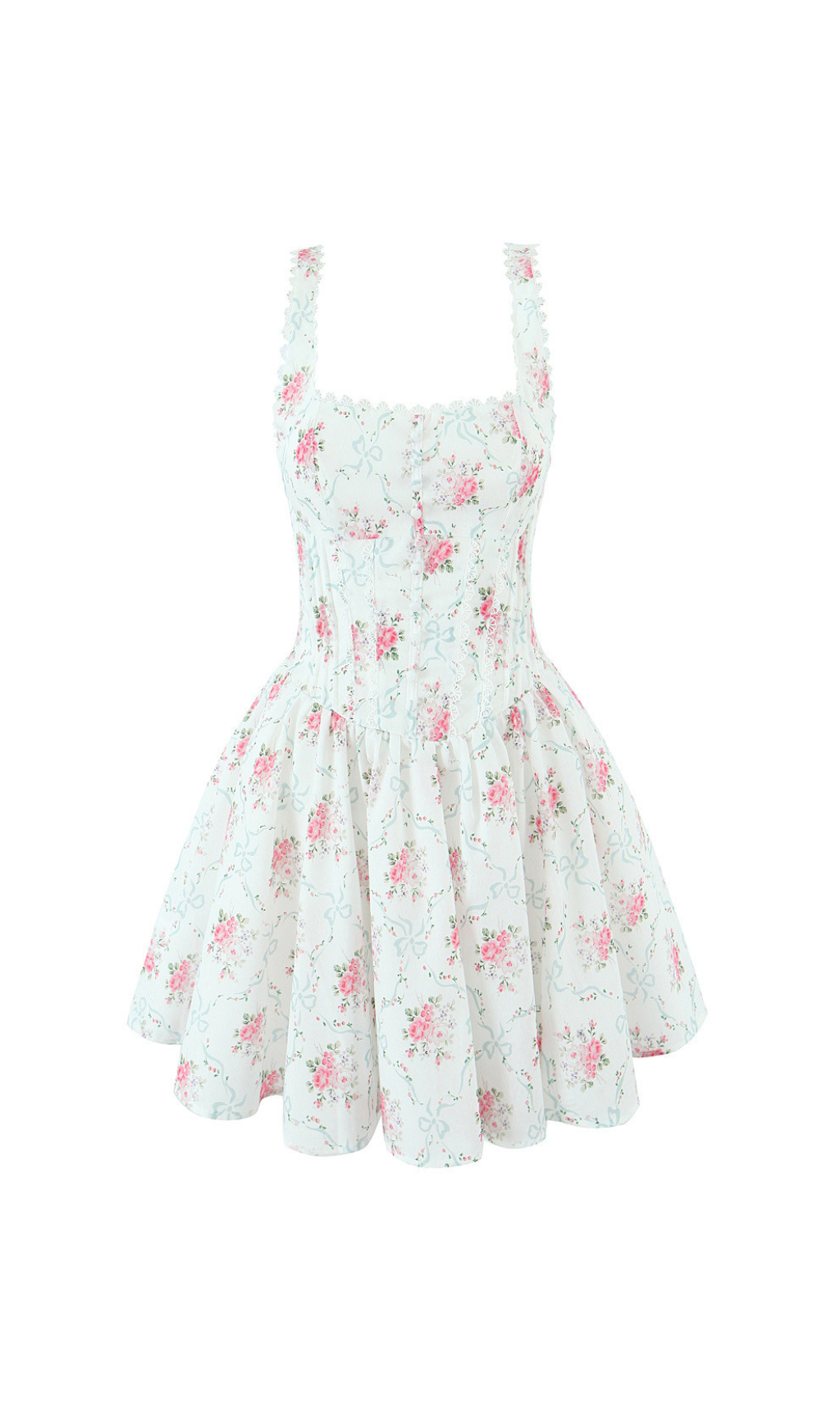 bbf8a8a80433613ede9190be37c44192.png Fashionslee Women Hikaru Strappy Floral Mini Dress