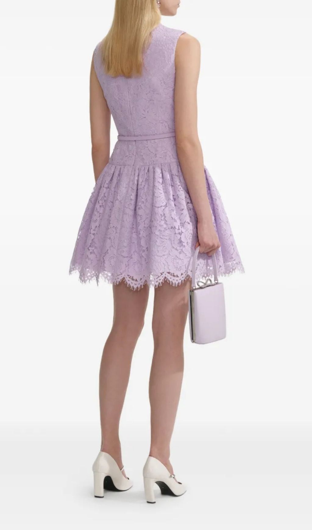 Fashionslee Women Katja Sleeveless Lace Mini Dress